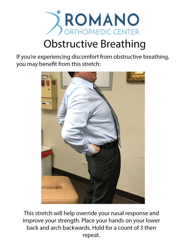 obstructive breathing